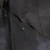 Mackintosh Made In Scotland Rubberized Stainless Collar Coat 36 Black Men's Used