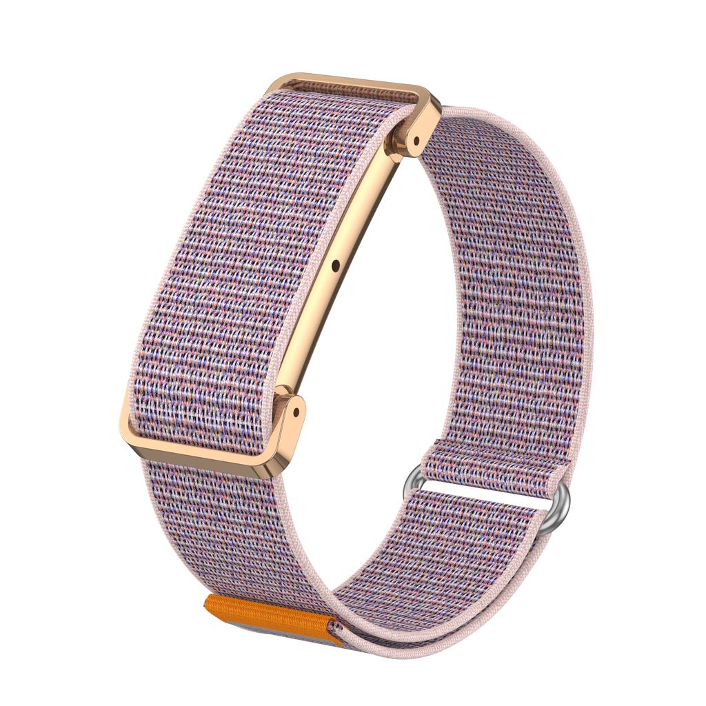 Nylon Strap + Metal Case for Google Fitbit Air Soft Breathable Loop Wristband Replacement Sport Strap Fits for Fitbit Air Band