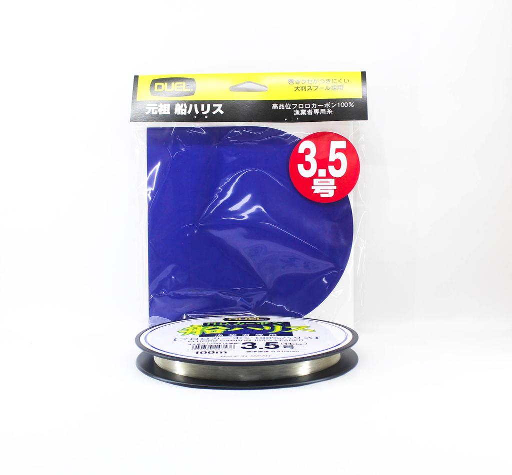 Yo Zuri Duel Fune Lider Florokarbon 100m Boyut 3.5 14lb H1269 (3536)