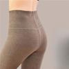 Women's Double - Sided Polar Fleece High - Waist Slimming Autumn Pants Self - Heating Thermal Leggings, Elastic Fleece - Lined Shark Pants Base Layer