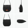 Universal Overall UVO-195 Black FR Shoulder Bag, 6L (Adjustable Strap)