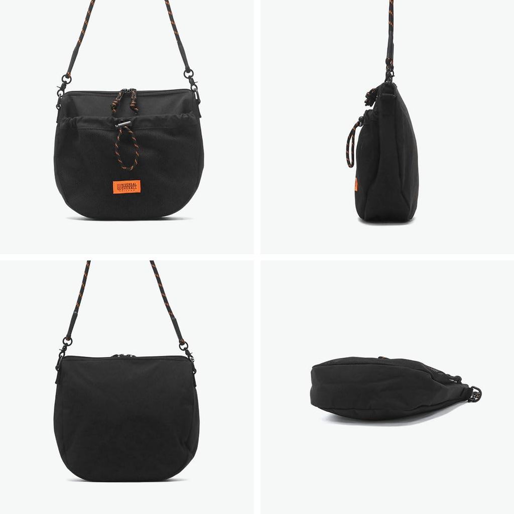 Universal Overall UVO-195 Black FR Shoulder Bag, 6L (Adjustable Strap)