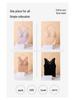 Women's Silk Warm Vest: Thickened Mulberry Silk, Brushed, Lace Top for Autumn/Winter