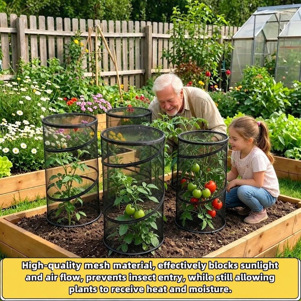 Pop-Up-Design Pflanzenschutzkorb Atmungsaktives Netz Pflanzenschutzabdeckung Pflanzenschutzabdeckung Gartengebrauch