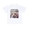 Plus Size My Honest Reaction Tshirts Funny Cat Printed TShirts Women Casual Short Sleeve Tee Womens Joke Humor Summer Clothing