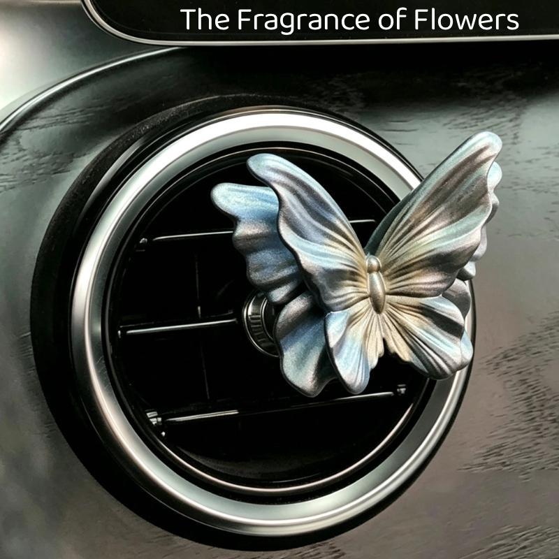 1Pcs Butterfly Shape Car Aroma Diffuser Fragrance Stone Air Freshener For Automobile Interior Decoration Diy Accessories