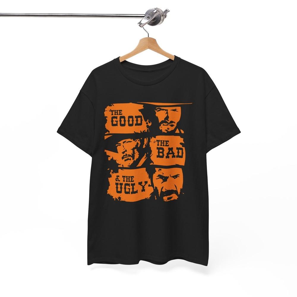 The Good The Bad And The Ugly TShirt Movie Gift Tee For Friends Unisex Tee Unisex T-Shirt XXXXL