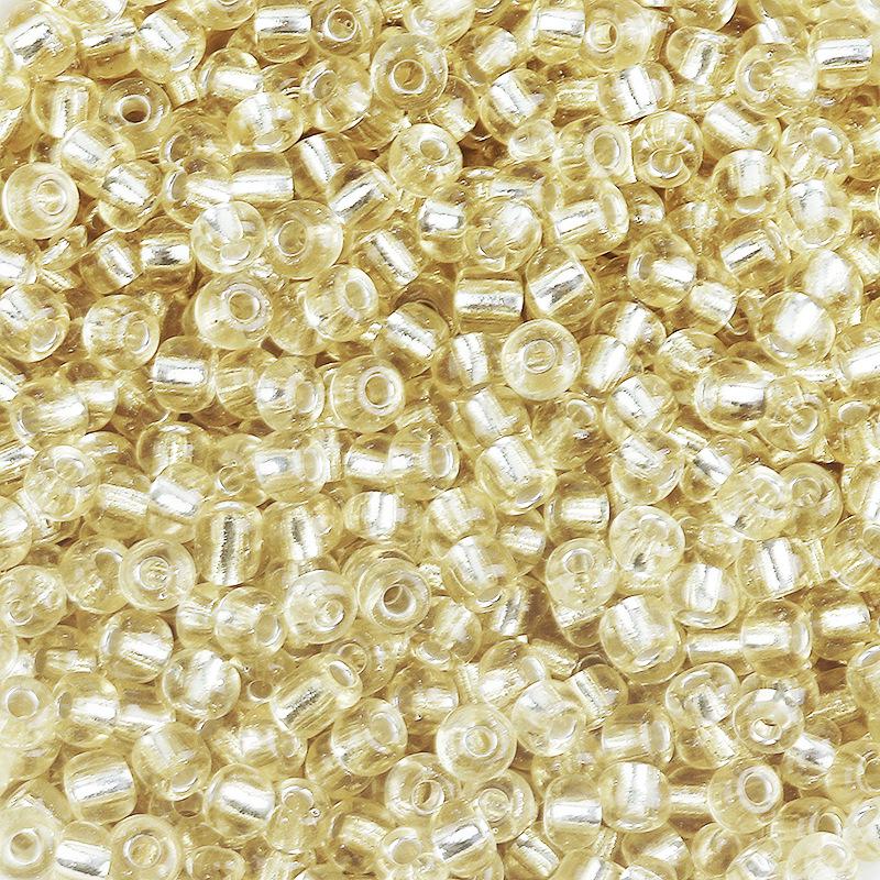 

Бисер из цветного стекла с серебряным покрытием, 4 мм, для изготовления браслетов и аксессуаров своими руками Diameter 4mm, Hole 1.2mm, 50g per pack