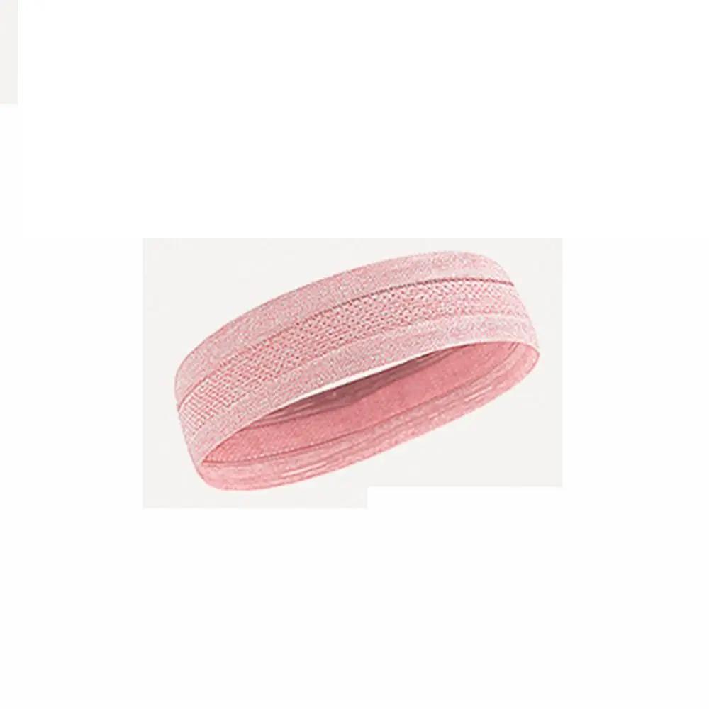 Men's and Women's Ice Silk Silicone Sports Headband Anti Slip Sweat Proof Running Fitness