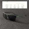 4PCS New Fashion Guy's Sun Glasses Polarized Sunglasses Men Classic Design Mirror Square Ladies Sun Glasses Women