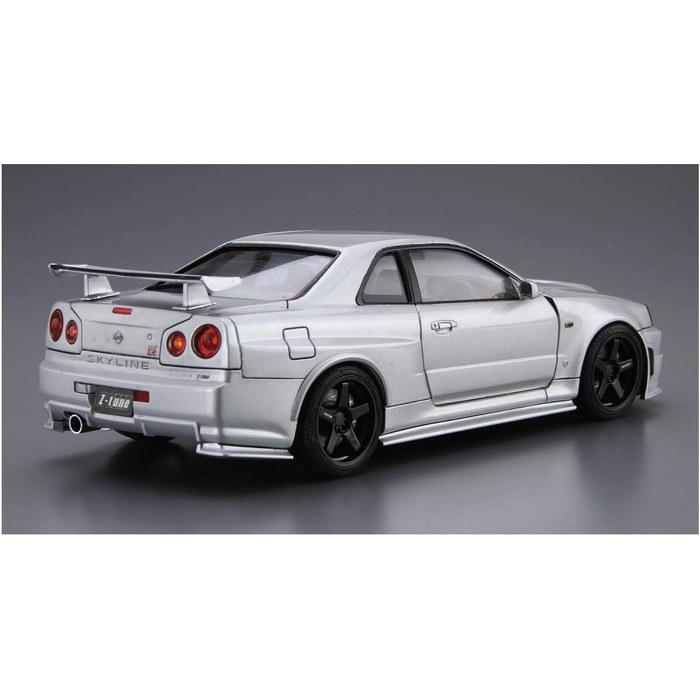 Aoshima The Modelcar Series 1/24 Nismo BNR34 Skyline GT-R Z-tune '04 Model Kit