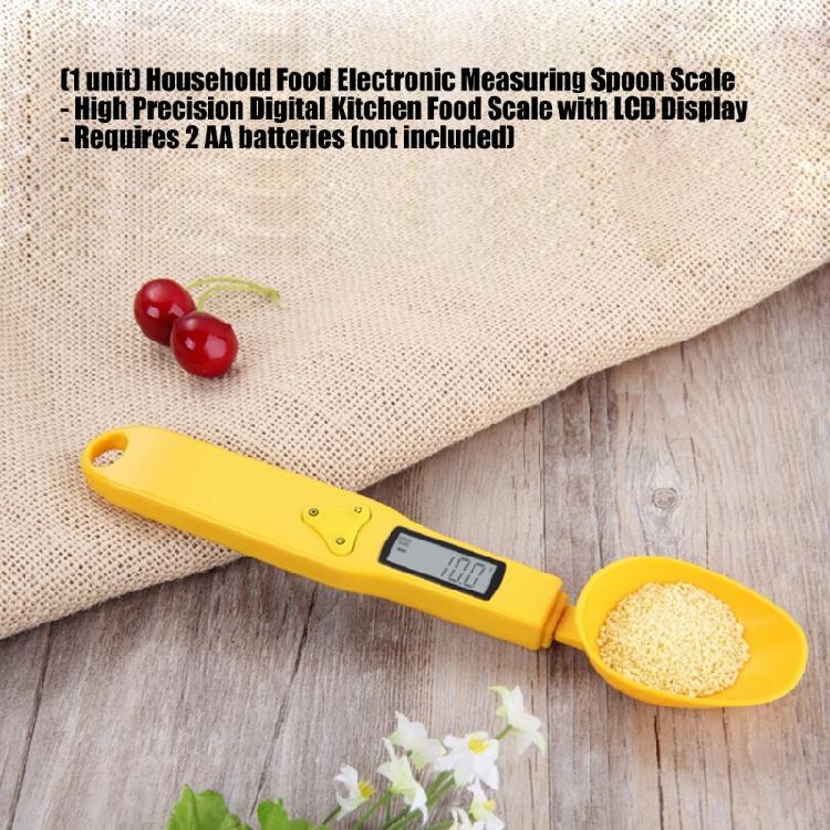 Modern LCD Display Kitchen Scale 500g/0.1g Measuring Spoon For Precise Measuring In Cooking Baking And Portion Control