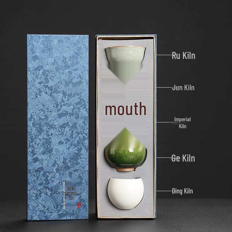 

Five Great Kilns Ceramic Kung Fu Tea Set