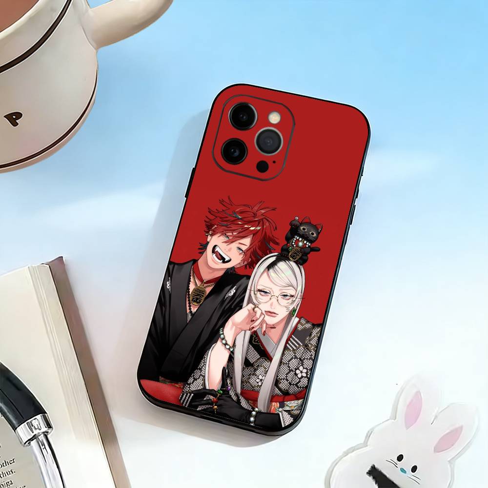 G-Gokurakugai A-Alma Coque de téléphone Silicone Souple Pour IPhone 17 16 15 14 13 12 11 X XR Plus Pro Max Plus