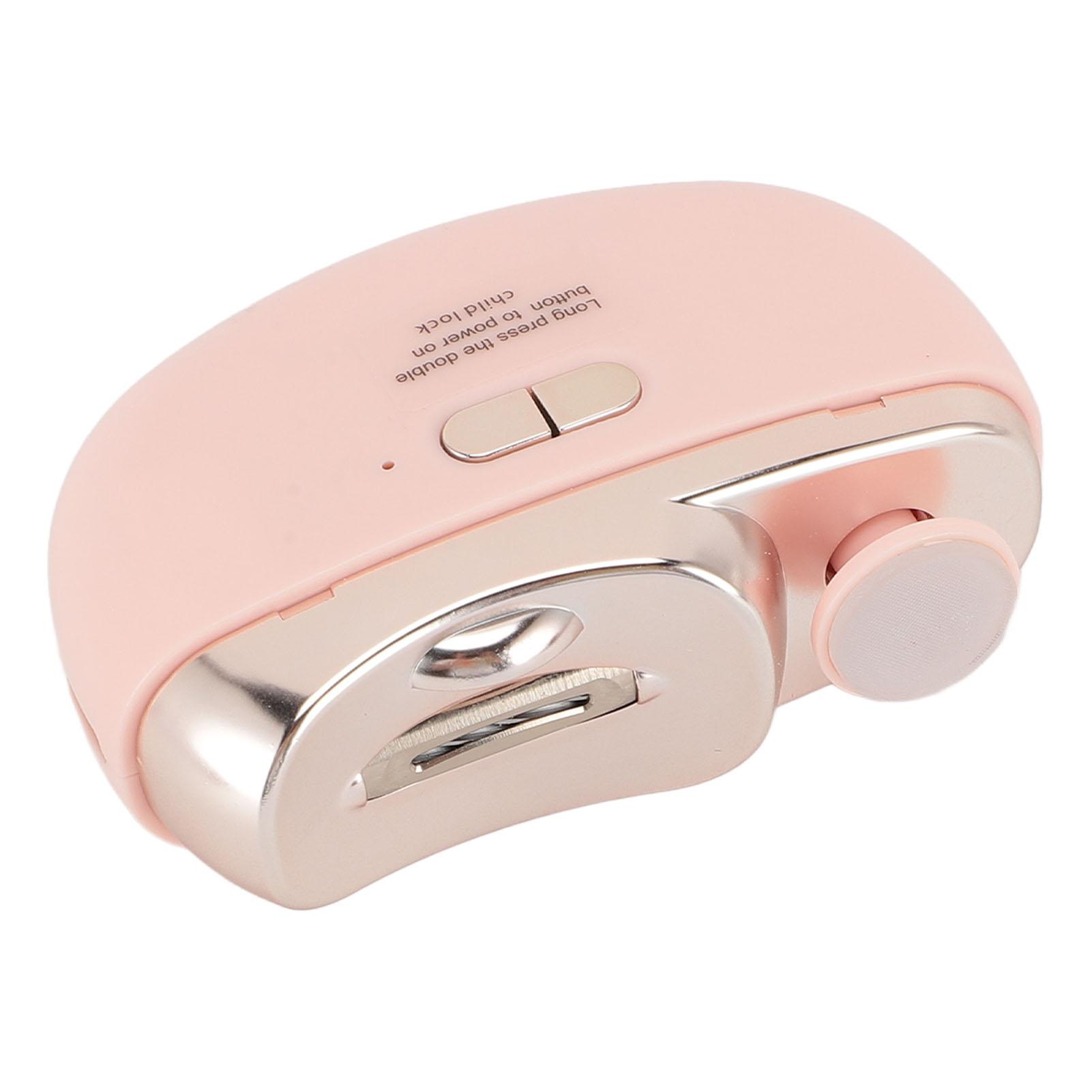 

Electric Nail Clipper With Nail File Portable Quiet 2 Speeds Automatic Nail Trimmer for Kids Adult Seniors