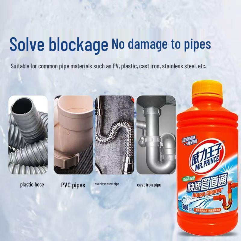 Weili Prince Pipe Unblocker & Deodorizer for Kitchen, Toilet, Bathroom, Sewer