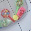 Mesh Baby Bath Toy Storage Bags Sucker Design Baby Bath Organizers for Bathtub Toys Cartoon Animal Cloth Sand Toys Storage Net