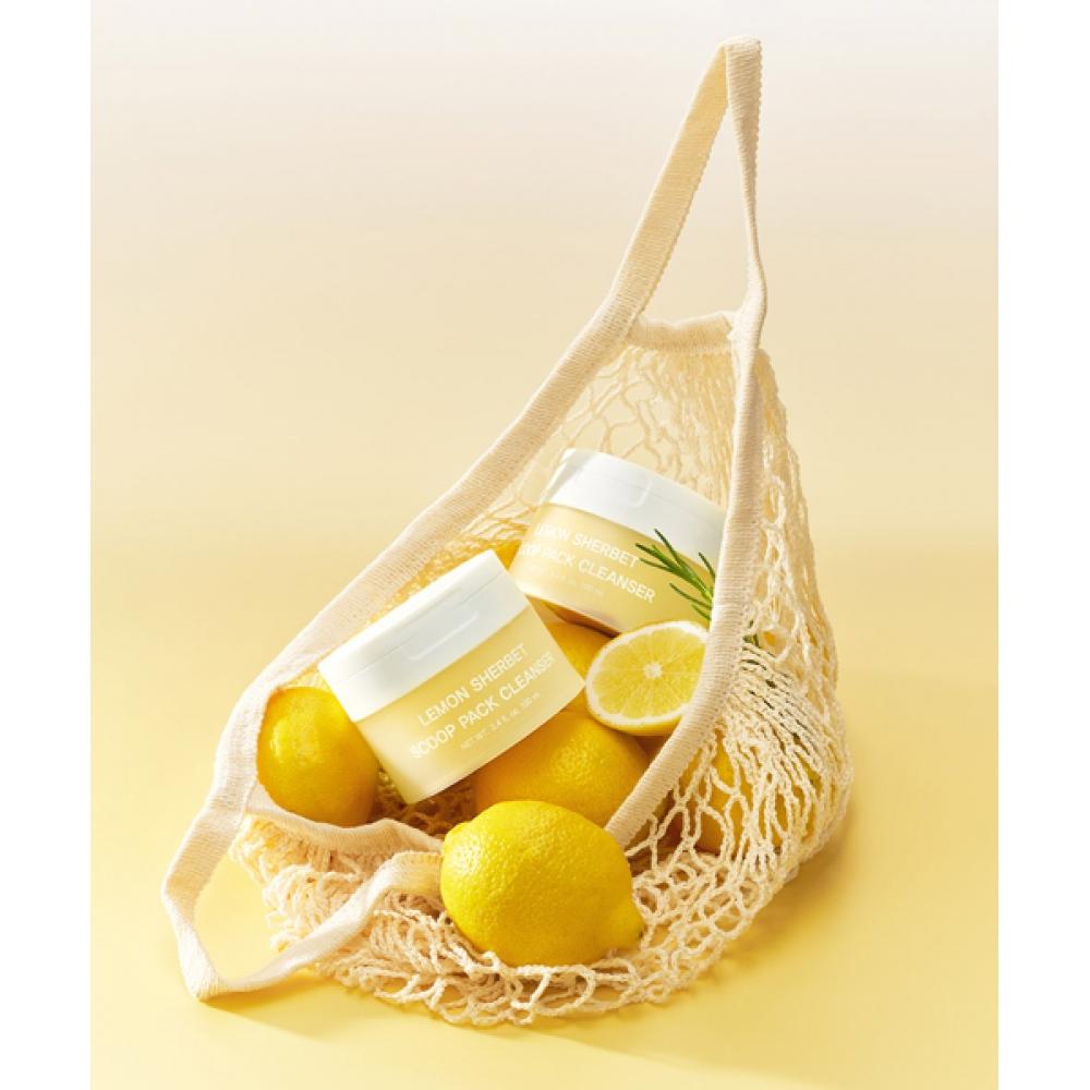Deeperence [brightening Vitality] Lemon Sherbet Scoop Pack Cleanser 100ml