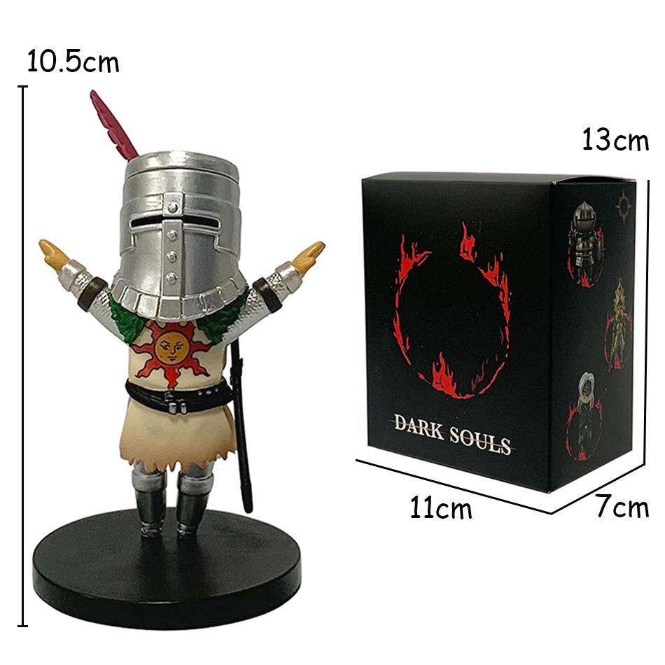 New Dark Souls Artorias The Abysswalker Onion Knights Solaire of Astora Fire Keeper PVC Figure Collectible Model Toys