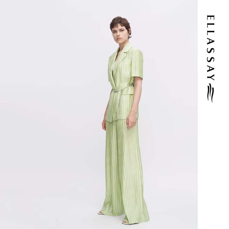 ELLASSAY Women's Slimming Relaxed Wide-Leg Pants