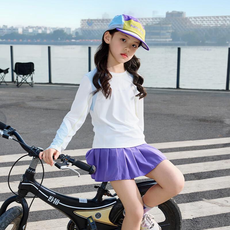 EBAER Girls' Long Sleeve Sun Protection T-Shirt