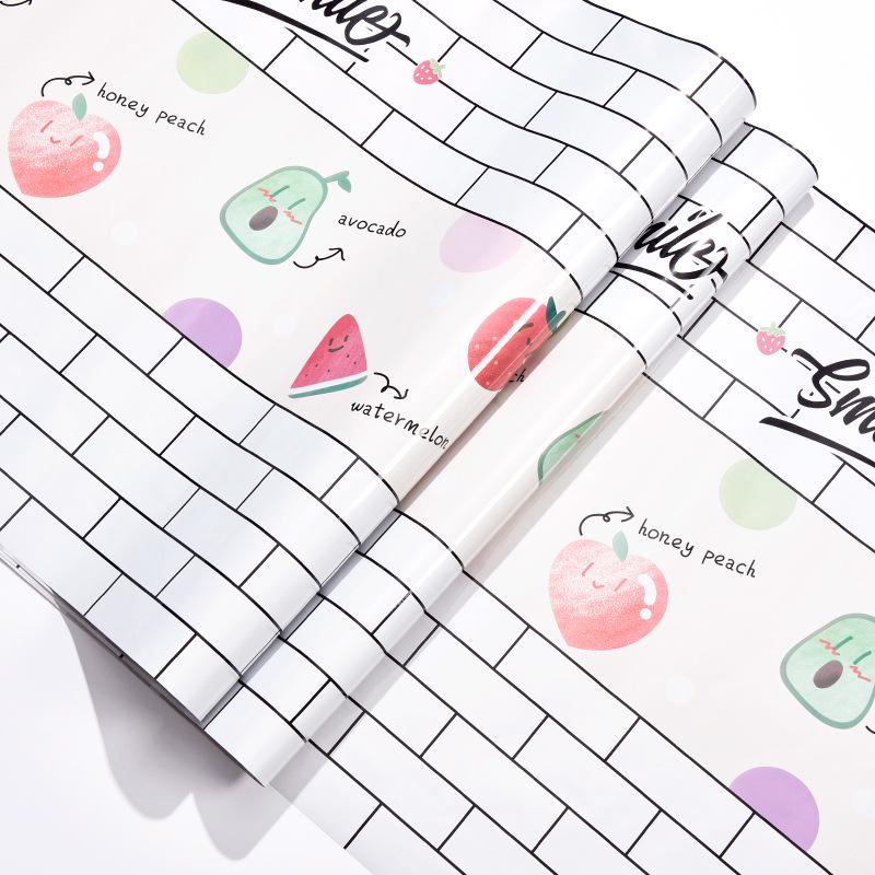 Thickened Cartoon Pet Self-Adhesive Waterproof Kitchen Wall Sticker