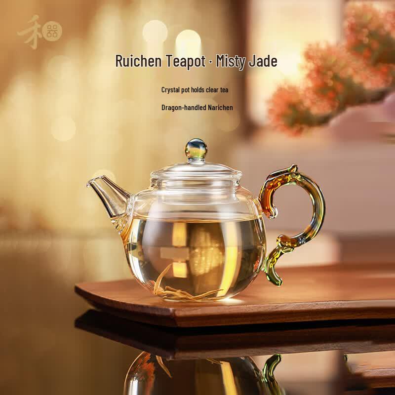 Heqi High Borosilicate Glass Teapot