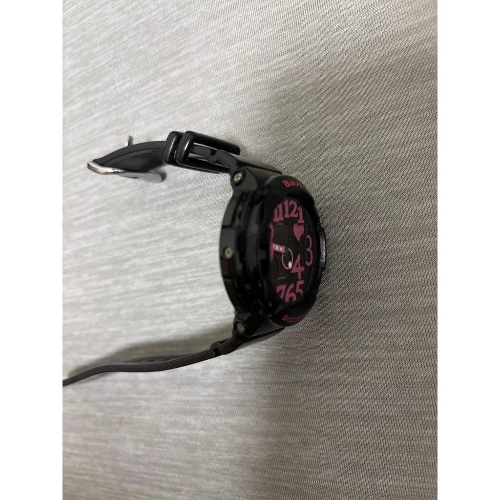 Used CASIO Baby-G Watch Black X Pink