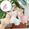 Mini Alpacas Themed Key Ring Cute And Practical Addition To Your Essential Lightweight Keychain Accessory