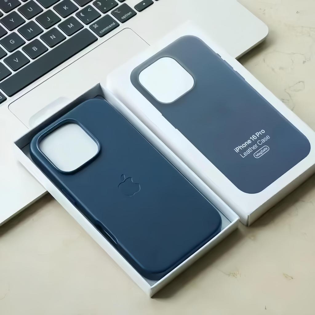 Genuine Leather iPhone 16 Pro Max Case