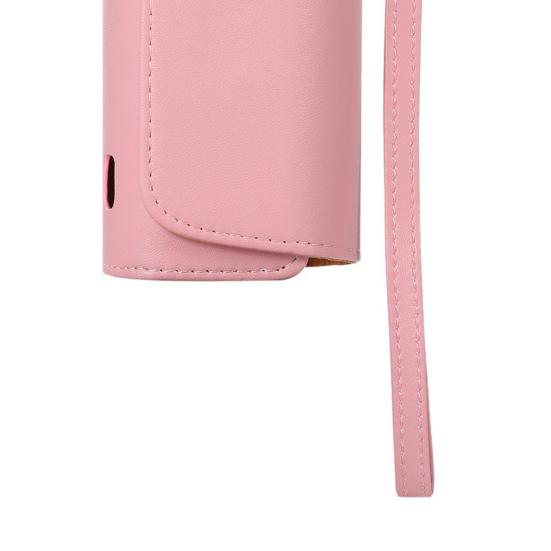 Protective Cover Soft Anti-scratch Portable E-cigarette Faux Leather Wallet Case for IQOS 3.0/3 DUO