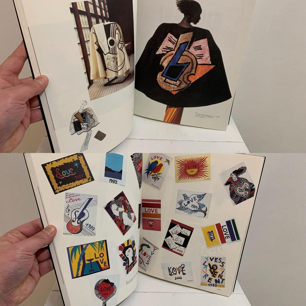 [USED] Yves Saint Laurent Exhibition/Mode Innovation and Glory MODE 1958-1990 BOOK
