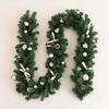 Artificial Flower Panels Bow Plastic Rattan Christmas Wreath Rattan Decoration Christmas Crafts Supplies Christmas Decorations
