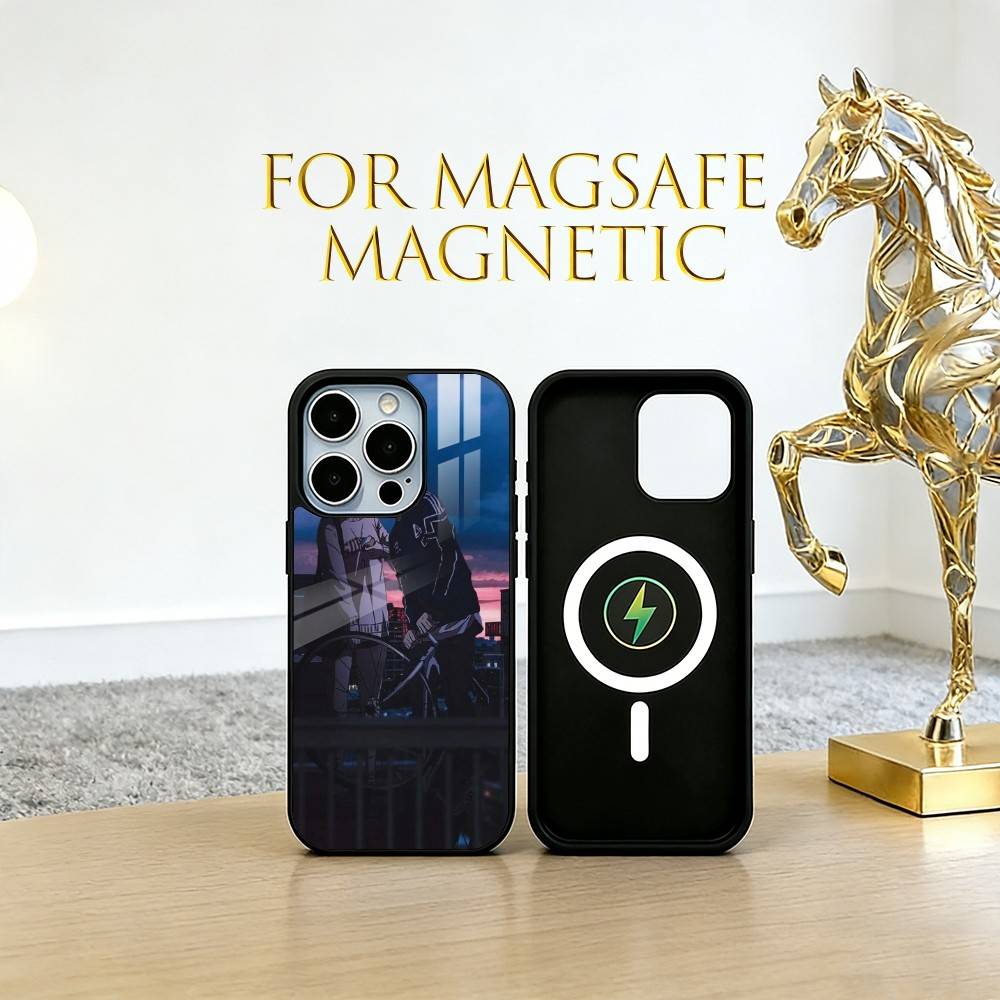 Manhwa  Phone Case For iPhone17,16,15,14,13,12,11 Plus,Pro Magnetic with Magsafe Wireless Charging