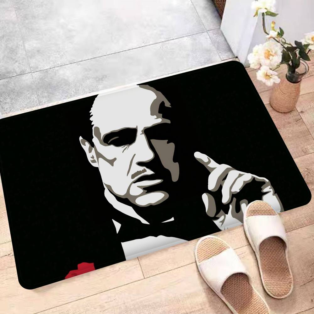Tappetini da Pavimento Gangster Movie The G-Godfather Antiscivolo Assorbi Acqua Cuscino a Striscia Lunga Tappetino per Camera da Letto Tappeti per la Casa