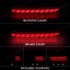 For Subaru Forester 2008 2009 2010 2011 2012 2013 2014 2015 2016 2017 LED Rear Bumper Reflector Lights Dynamic Turn Signal Brake