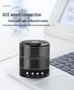 Portable Bluetooth Speaker with Shocking Bass and Card Slot - WS-887