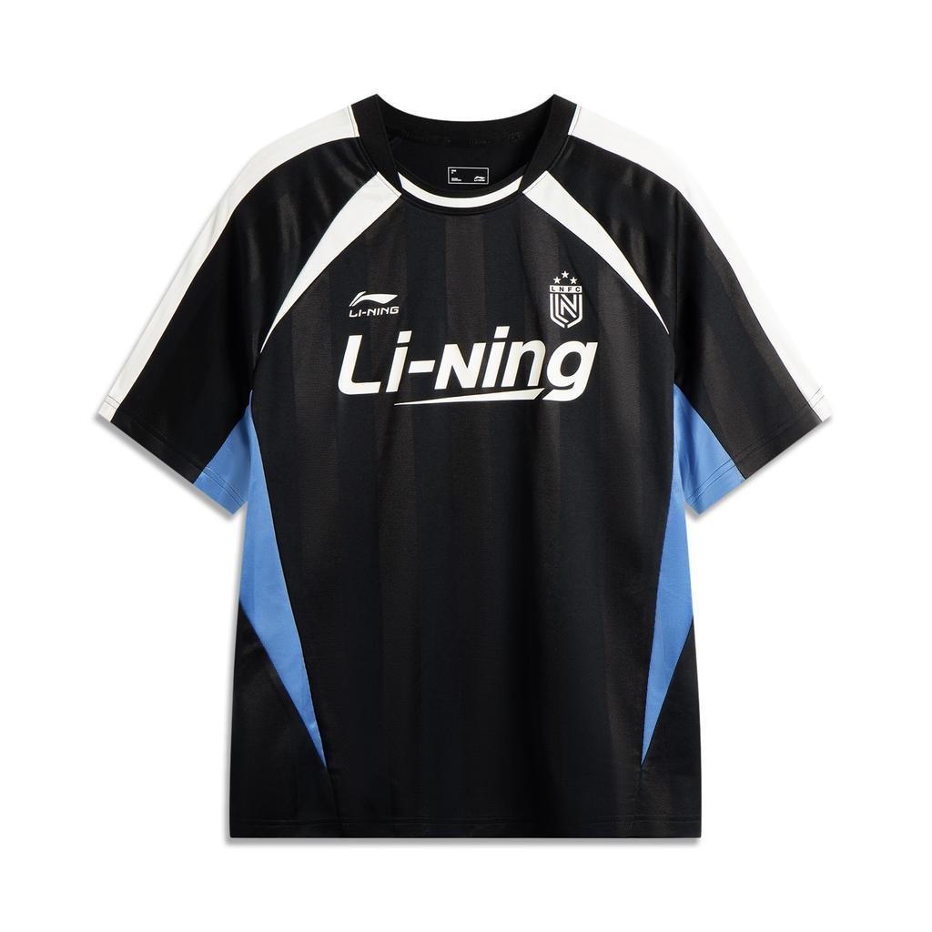 Li Ning Sports Lifestyle Series American Retro Casual Comfortable Simple Round Neck Versatile Short Sleeve T-Shirt Men T-Shirts Black AHSV759-2