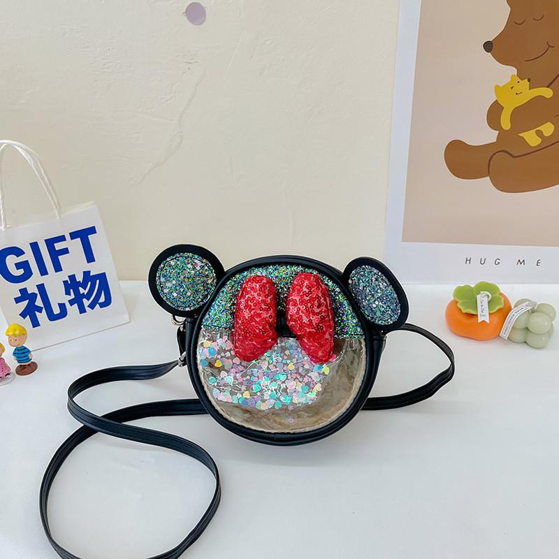 Appearance Girls Shoulder Bag With Glitter Jelly Bag Pc Material And Kids