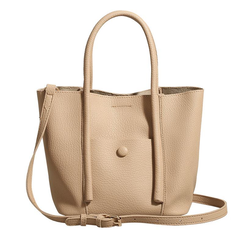 Women's Bag Fashion Texture Foreign Style Mother Bag Tote Bag Retro Crossbody Single Shoulder Hand