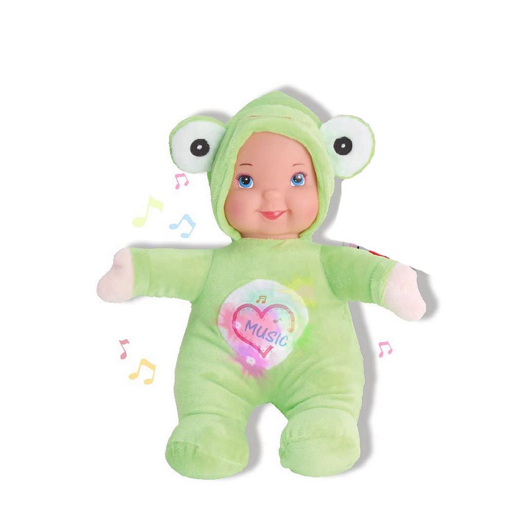 Baby Doll Reig Musical Plush Toy 35 Cm Frog