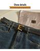 Women's High Waist Frayed Denim A-line Skirt - Retro Slimming, Flaw-Covering Design for Spring & Autumn 2026