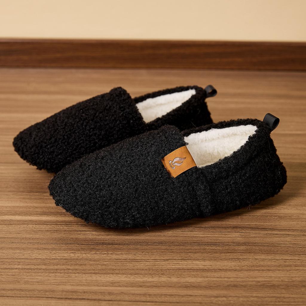 Cross-border new indoor warm home cotton shoes non-slip warm cotton slippers winter thickened confinement shoes foreign trade wholesale