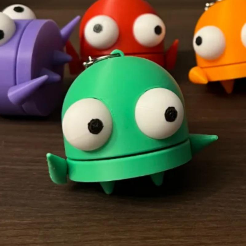 R.E.P.O. Robot Horror Games Anime Figure Keychain Repo Doll Keyring 3D Printed Bag Keychain Pendant Backpacks Purses Pendant