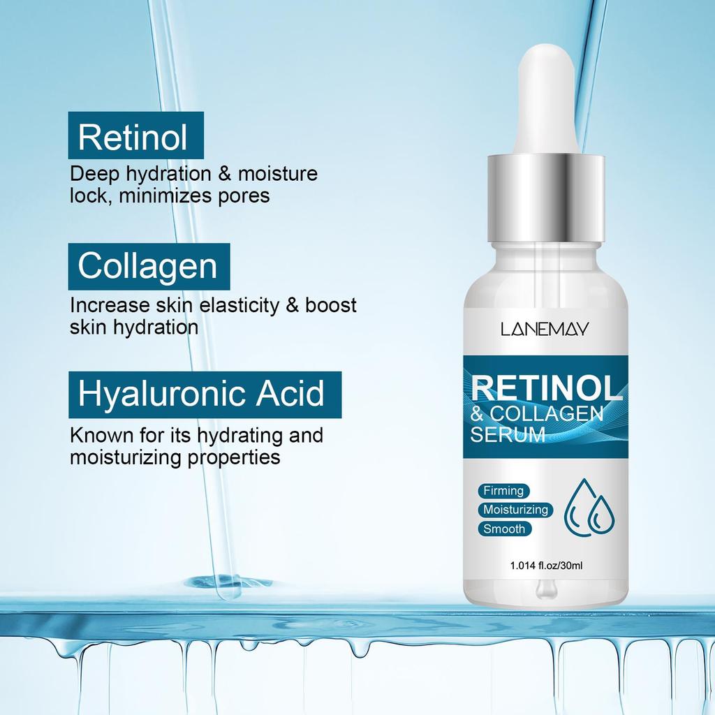 Retinol Face Serum-Firming and Pore Refining-Absorbed Rapidly-Suitable for all Hair Types,30ml