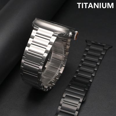 Titanium Watchband for Apple Watch Ultra 3 Strap 49mm Series 11 10 46mm SE3 Luxury Wrist Bracelet for Iwatch 9 8 7 6 5 44mm 45mm