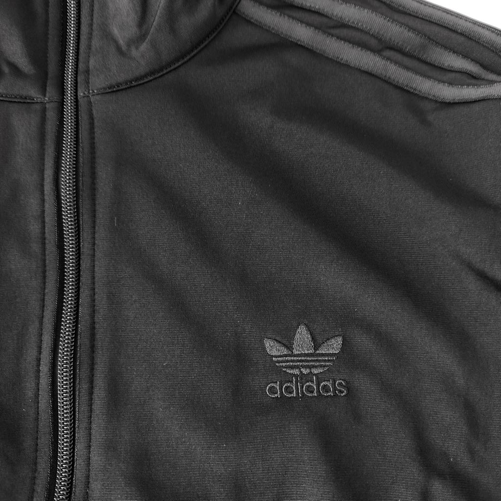 Adidas Classics Firebird Track Top Jersey Track Jacket FWE48 JY1347 Men's Black/Black (JP, Alphabet, XL, Black/Black(JY1347))