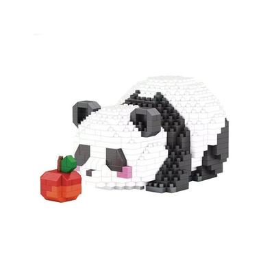 Nanoblock Fubao Prone Apple Panda 561 Pieces (PCS)