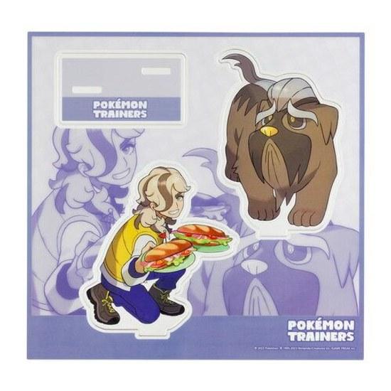 Pokemon Center Original Acrylic Stand TRAINERS Pepper Mafi Tiff Trainer Cash on Delivery Not Available
