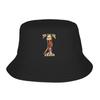 Hip Hop Tung Tung Tung Sahur Italian Brainrot Meme  Bucket Hats Unisex Packable  Fishing Cap Travel Headwear Boonie Hat